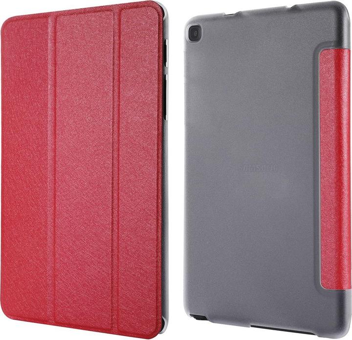 Actual product image König Design Protective Tablet Case for Samsung Galaxy Tab A7 Lite Case Cover Pocket Cases Red (Galaxy Tab A7 Lite)