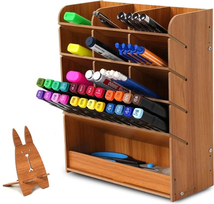 Immagine prodotto Hermex Organizzatore da scrivania Portapenne Organizzatore da scrivania Portapenne da scrivania Scatola
