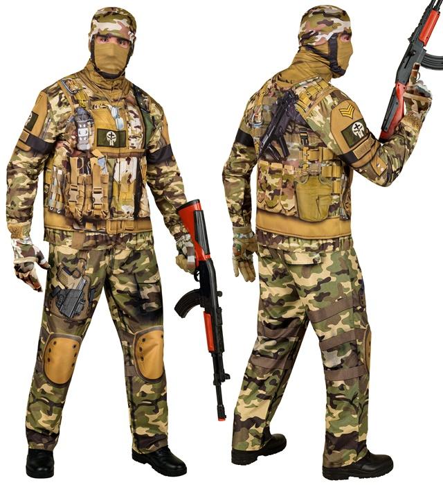 Produktbild Widmann Soldat Fast Costume (L)