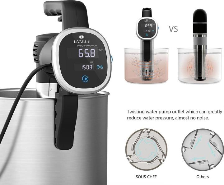 Productafbeelding La Vague Sous Vide Stick Precision Cooker (EU-stekker)