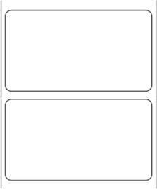 Actual product image Zebra Label, Paper, 57x32mm, TT