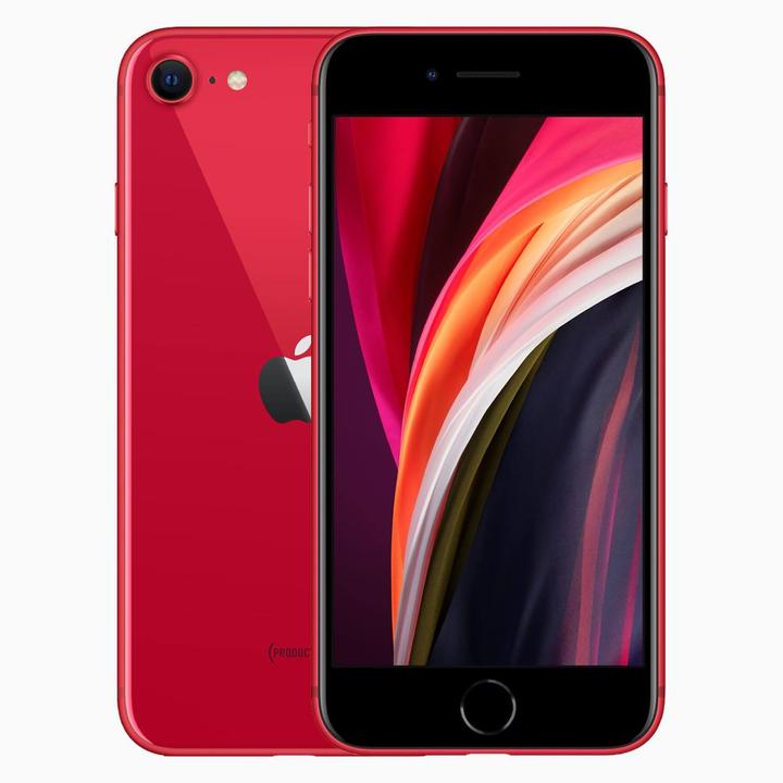 Forza Refurbished iPhone SE 2020 (64 GB, Rot, 4.70", 12 Mpx, SIM + eSIM, A / Wie neu)