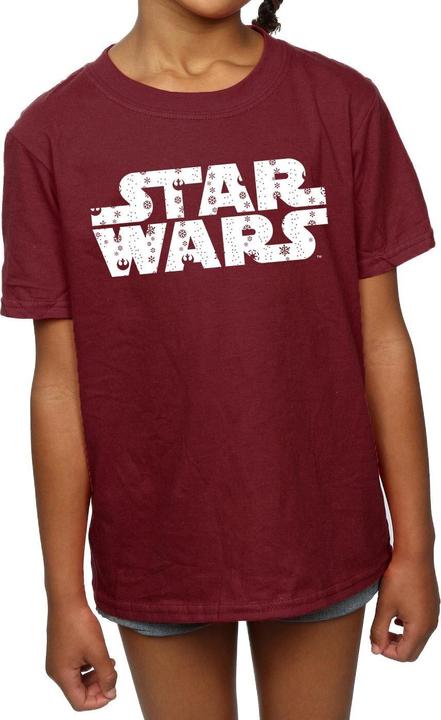 Produktbild Star Wars Christmas Logo TShirt Mädchen (152, 158)