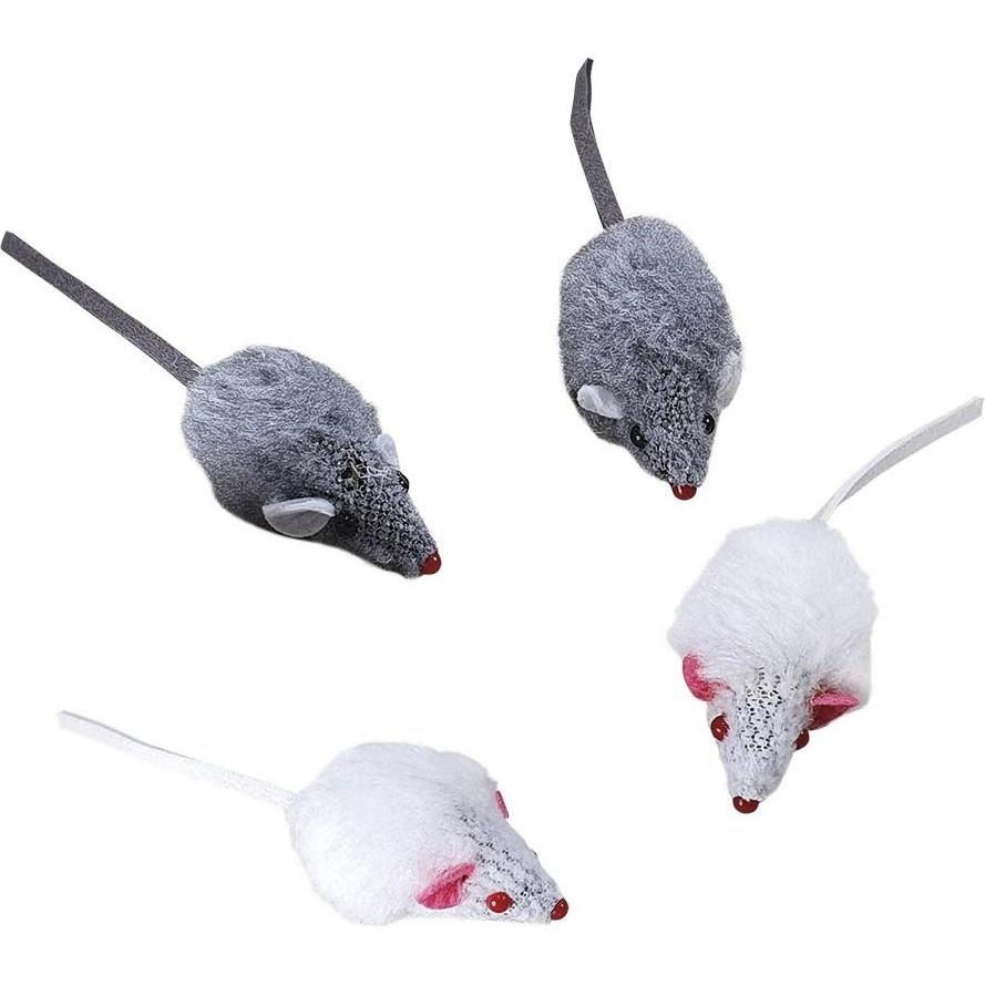 Nobby Plüschmaus Kurzhaar (Plüschspielzeug), Katzenspielzeug