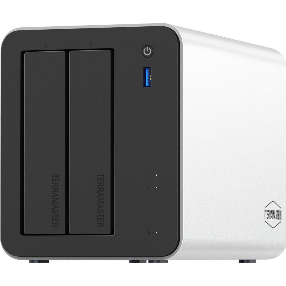 Terramaster F2-425 PLUS Intel N150 QuadCore,8GB DDR5,5GbE X2, NAS, Nero