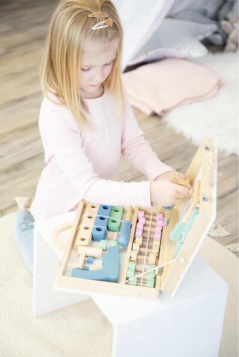 Actual product image small foot Nordic tool case