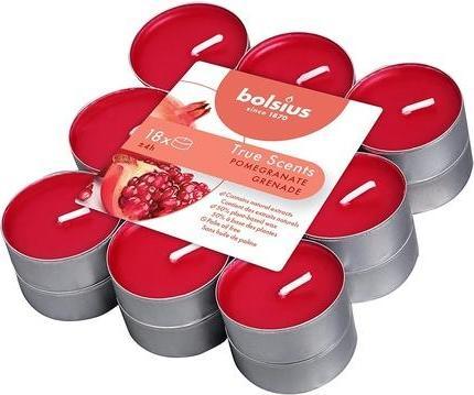 Actual product image Bolsius Pomegranate fragrance lights 4 hours true scents