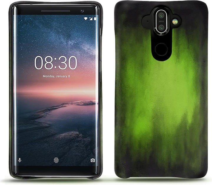 Actual product image Noreve Leather cover (Nokia 8 Sirocco)