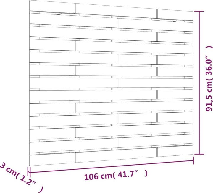 Image du produit VidaXL Oksiutka (106 x 3 x 91,5 cm)