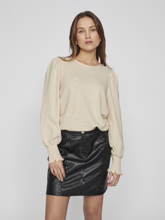 Actual product image Vila Round neck top with long sleeves (XS)