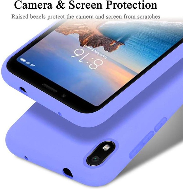 Actual product image Cadorabo TPU Liquid Silicone Case Cover (Xiaomi Redmi 7A)