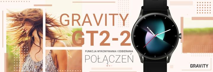 Image du produit Gravity Unisex GT2-2 - Appels Bluetooth, cadrans personnalisés (sg019b) (45 mm)