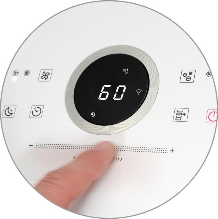 Actual product image Concept OV2012 dehumidifier White (45 m², 12 l/24h)