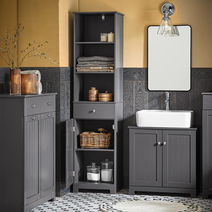 Actual product image SoBuy Bathroom tall unit