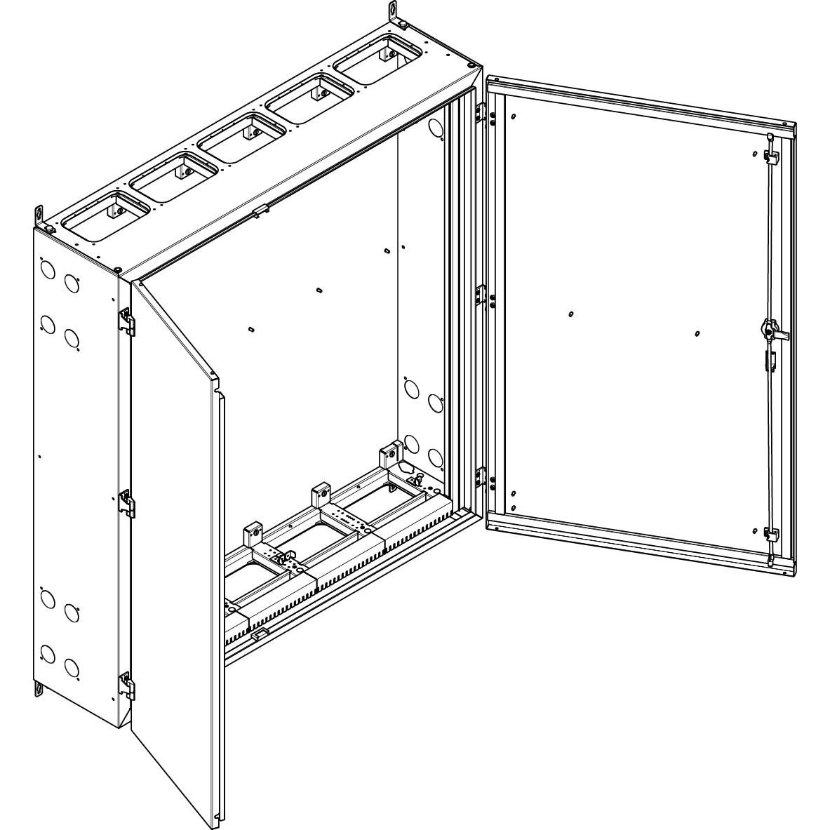 ABN NT59P, Serverschrank Zubehör, Weiss