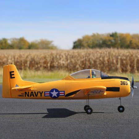 Actual product image E-Flite T-28 Trojan (Multi motor)
