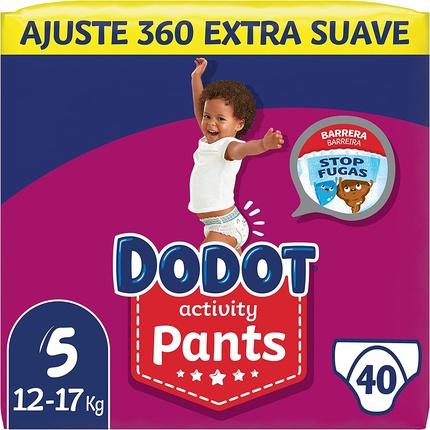 Thumbnail - Dodot PANTS ACTIVITY T-5 diaper-pant 12-17 kg 40 u (Gr. 5, Tragepack, 40 Stück)