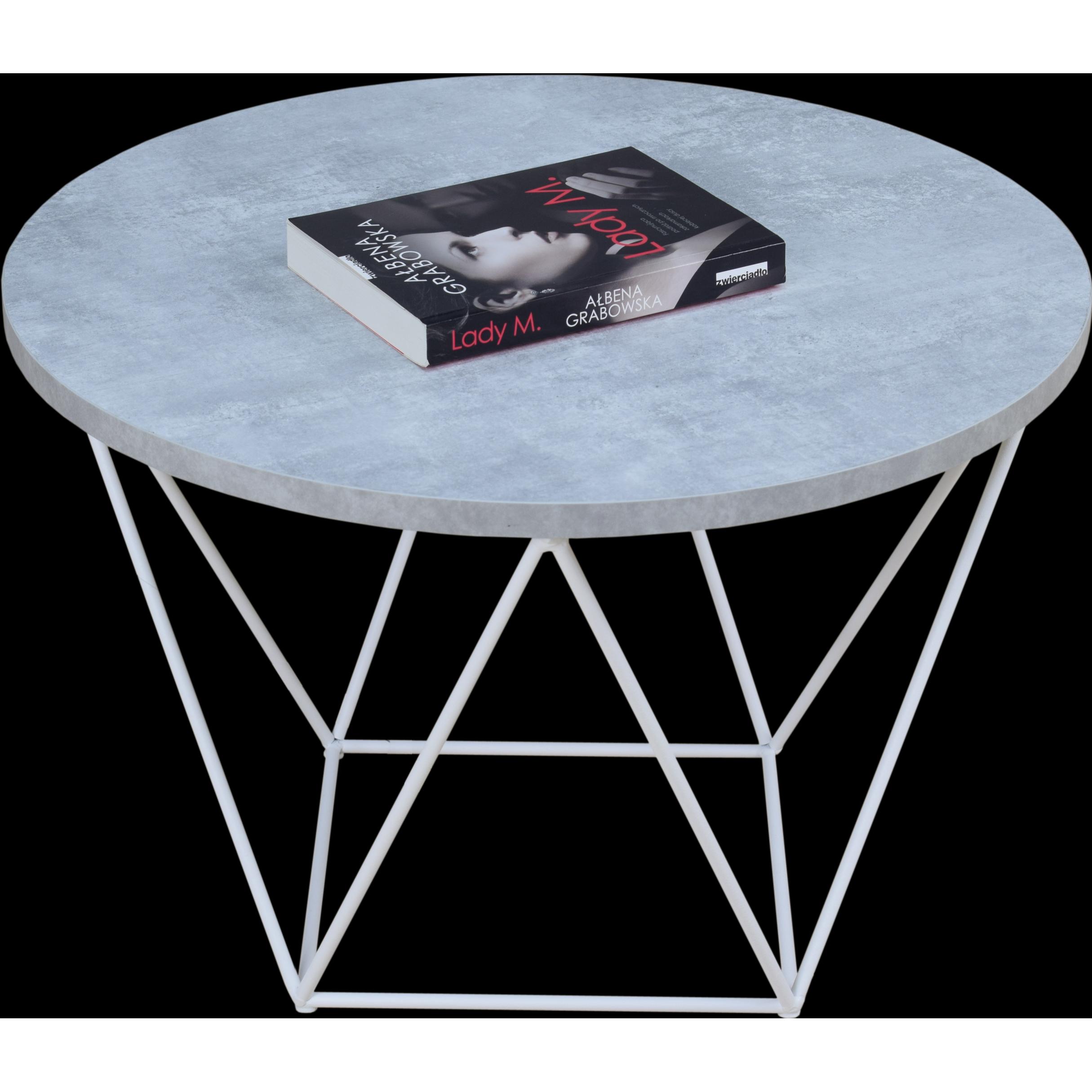 ADRK Furniture, Couchtisch + Beistelltisch, Liam (55 x 55 x 37 cm)