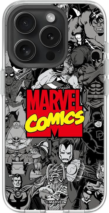 Produktbild RhinoShield iPhone 15 Pro - Clear Case Marvel Comics (Apple iPhone 15 Pro)