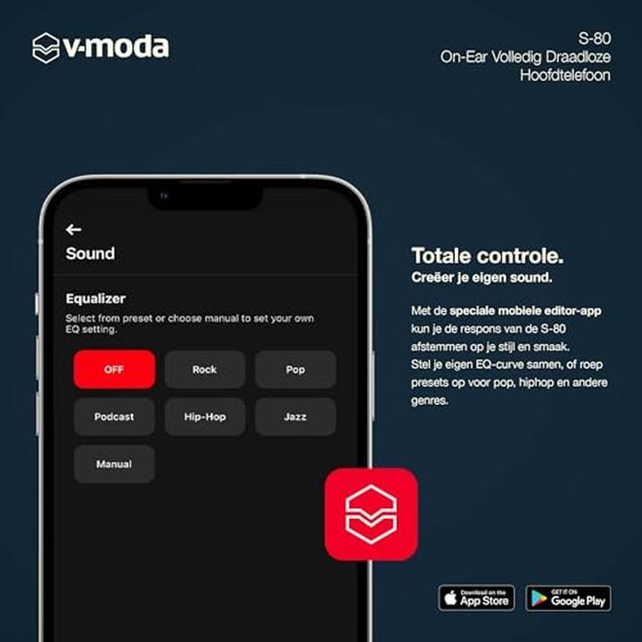 Actual product image V-Moda S-80 (20 h, Wireless)