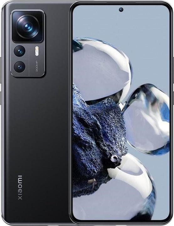 Actual product image Xiaomi 12T Pro (256 GB, Black, 6.67", Dual SIM, 5G)
