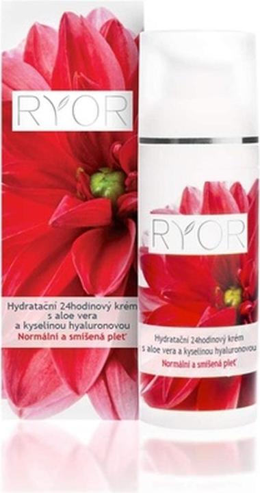 Produktbild Ryor Hydratisierende 24-Stunden-Creme mit Aloe Vera und Hyaluronsäure (50 ml, Tagescreme)