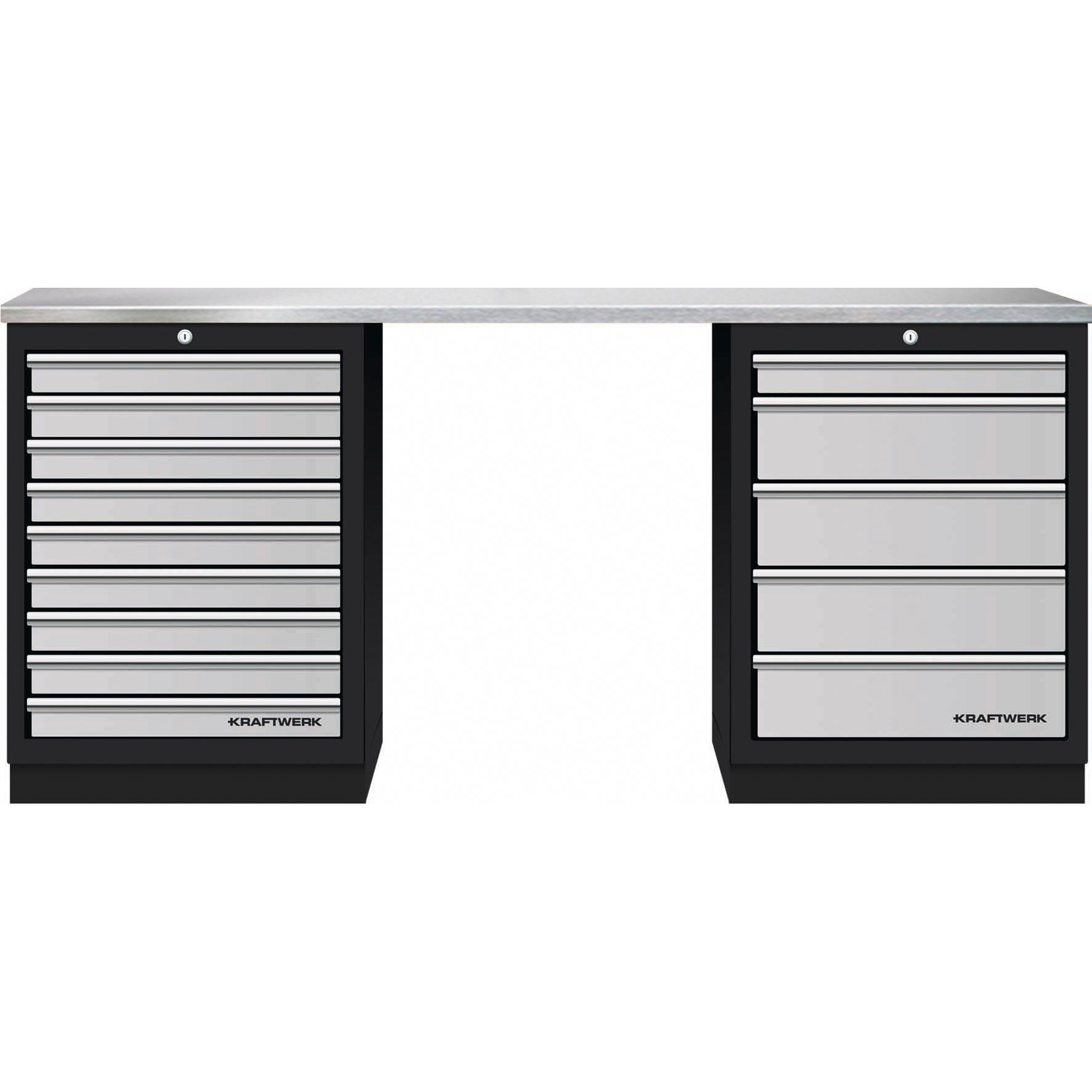 Kraftwerk, Werkstattschrank, Mobilio 2er Kombi (45.80 cm, 91 cm)