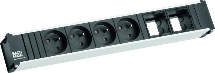Produktbild Bachmann CONI - Steckdosenleiste - Eingabe, Eingang GST18i3 - Ausgangsanschlüsse: 4 (Fren (4 x, CEE 7/5, CEE 7/3, 0.10 m)