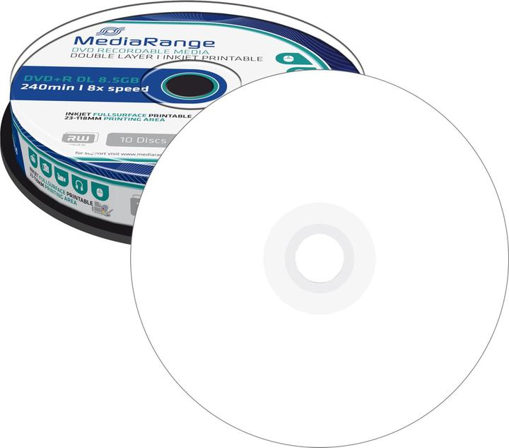 Actual product image MediaRange Dvd+R (10 x)