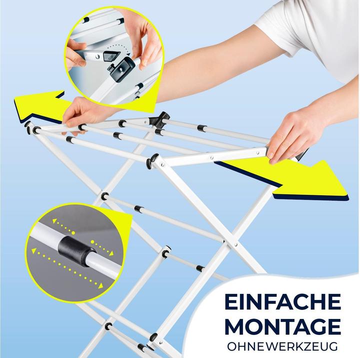 Produktbild Easymaxx Turmtrockner Wäscheständer (8 m)