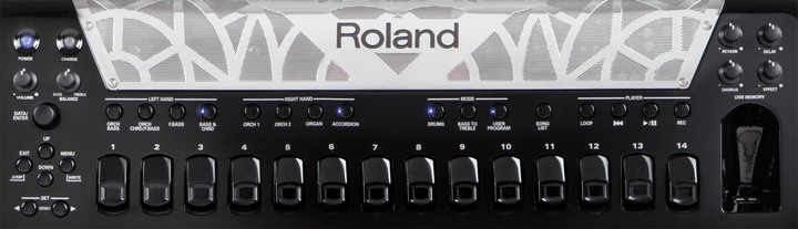 Produktbild Roland FR-8X BK V-Accordion pianoklavier zwart