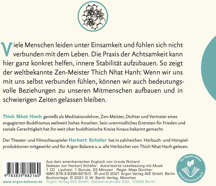 Actual product image Simply with each other (Ursula Richard, Herbert Schäfer, Thich Nhat Hanh, German)