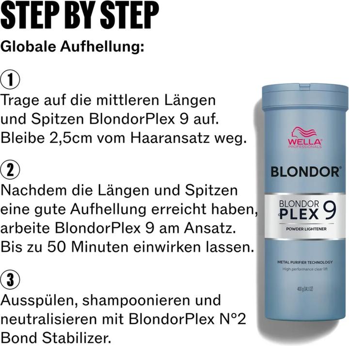 Produktbild Wella Professionals BlondorPlex 9