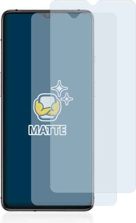 Actual product image BROTECT Anti-glare screen protector matt (2 Piece, OnePlus 7T)
