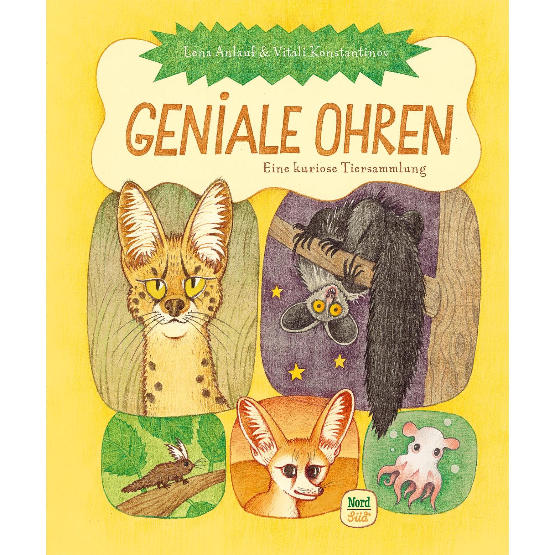 Geniale Ohren, Kinderbücher von Lena Anlauf, Vitali Konstantinov