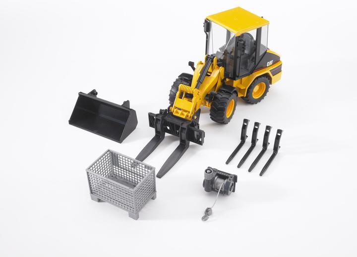 Actual product image Bruder lattice pallet, rope winch