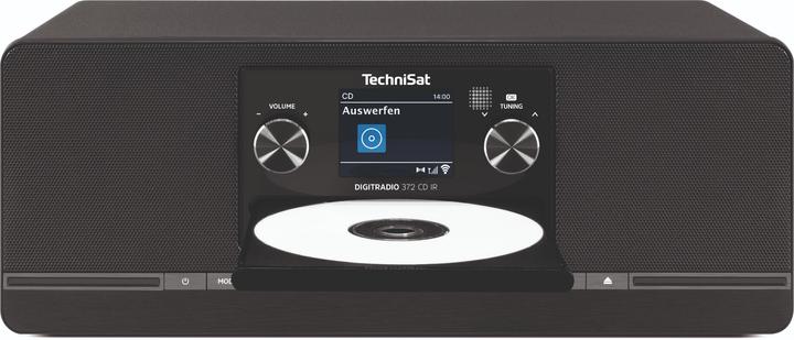 Image du produit TechniSat DigitRadio 372 CD IR schwarz (DAB+ DAB, FM, Radio Internet, Bluetooth, WiFi)