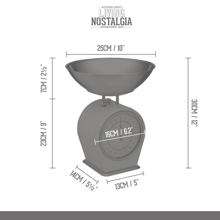 Actual product image Living Nostalgia Kitchen scales
