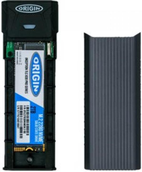 Actual product image Origin Storage OSEC1TBNVME External Solid State Drive Aluminum (1 TB)