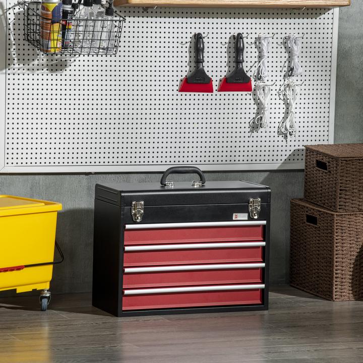 Actual product image Durhand Toolbox with 4 drawers (1 Piece)