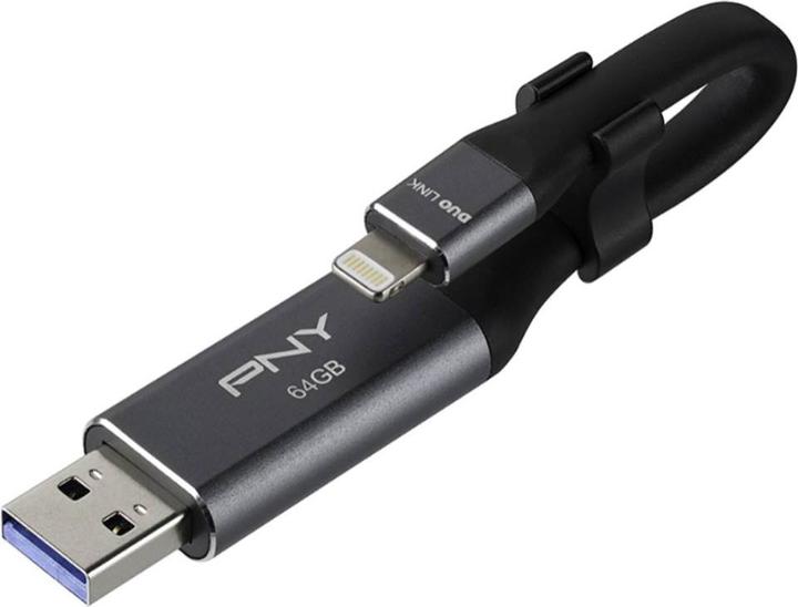 Immagine prodotto PNY DUO-LINK OTG USB 3.0 64GB (64 GB, USB-A)