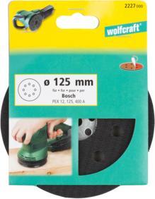 Produktbild wolfcraft 1 Haft-Schleifteller Excentersch. ø125mm