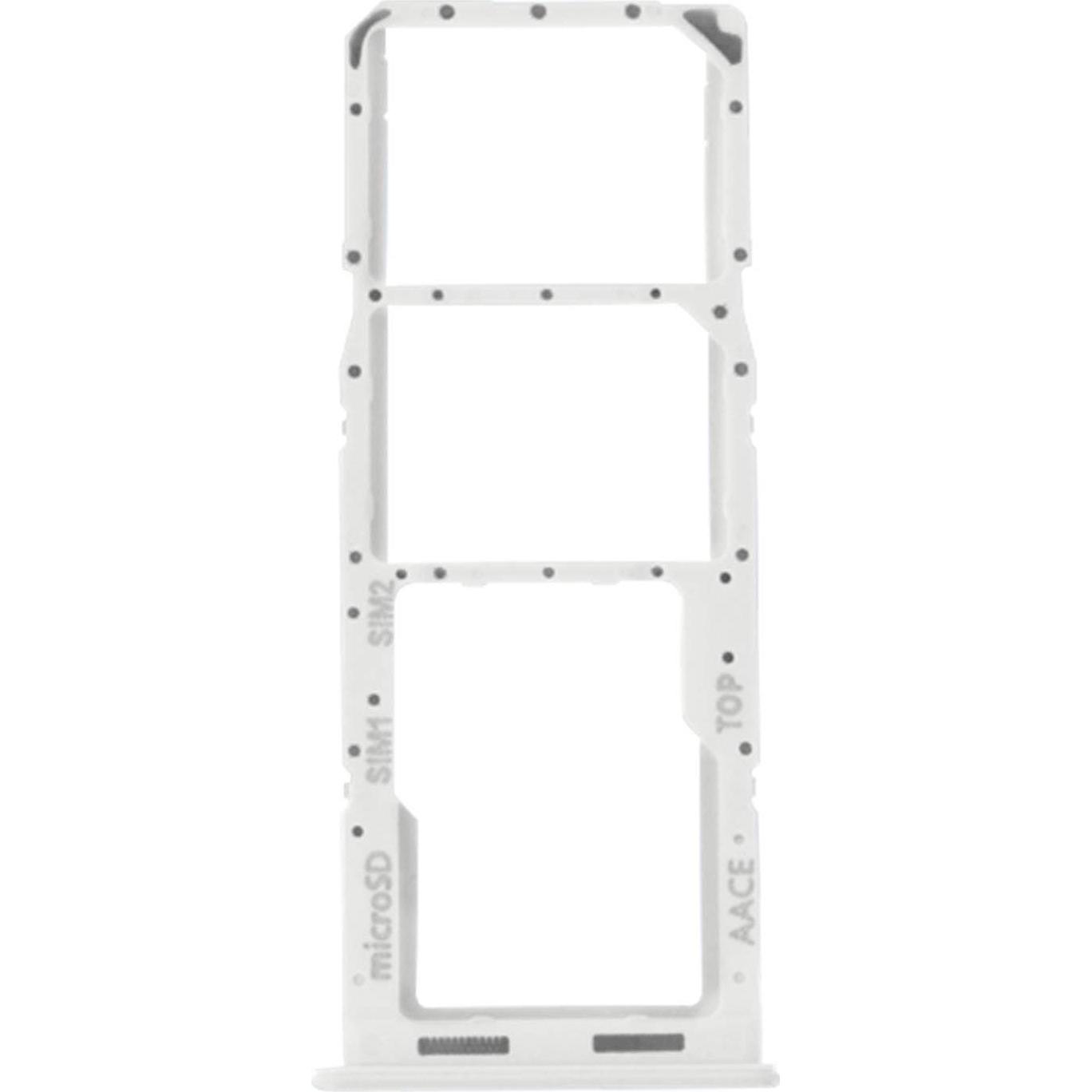Clappio Ersatz SIM-Halter (SIM-Halterung, Galaxy A13), Mobilgerät Ersatzteile, Weiss