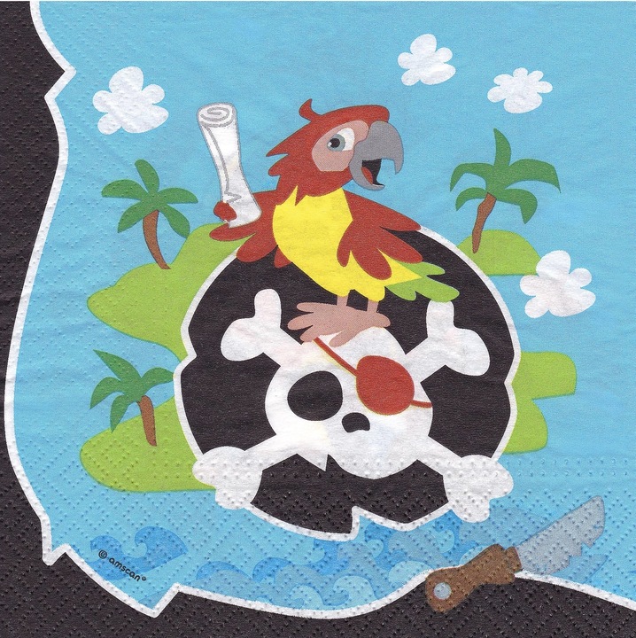 Image du produit Amscan Pirate (20 x, 33 x 33 cm)