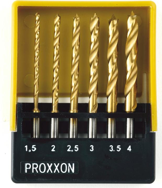 Image du produit Proxxon Jeu de forets hélicoïdaux (3 millimètres)