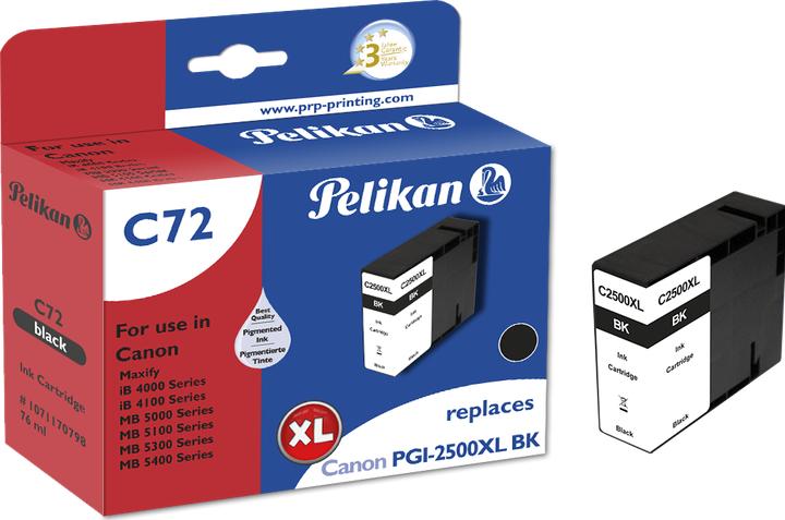 Produktbild Pelikan C72 PGI-2500XL bk kompatibel (BK)