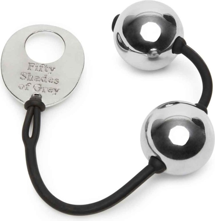 Productafbeelding Fifty Shades of Grey Inner Goddess zilveren plezierballen