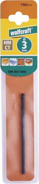 Produktbild wolfcraft 1 Universalbohrer HM ø4mm (4 mm)
