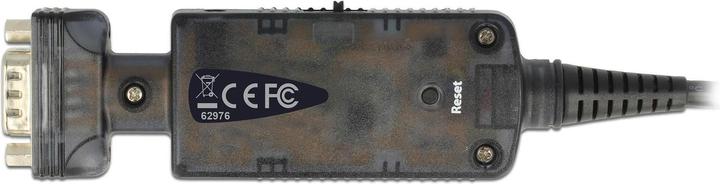 Produktbild Delock RS232 zu LAN Konverter, schwarz (VGA, 4.80 cm)