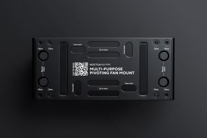 Immagine prodotto Noctua Supporto per ventilatore multiuso NV-FM1 (nero (opaco), snodo girevole a 360°)